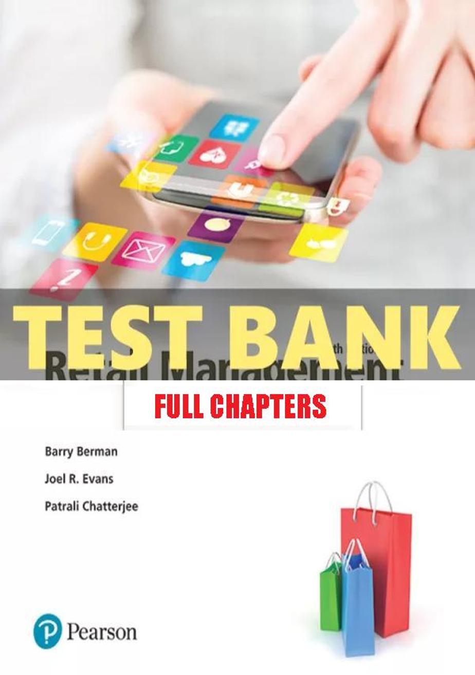 Test Bank for Retail Management Strategic Approach 13th Edition Berman