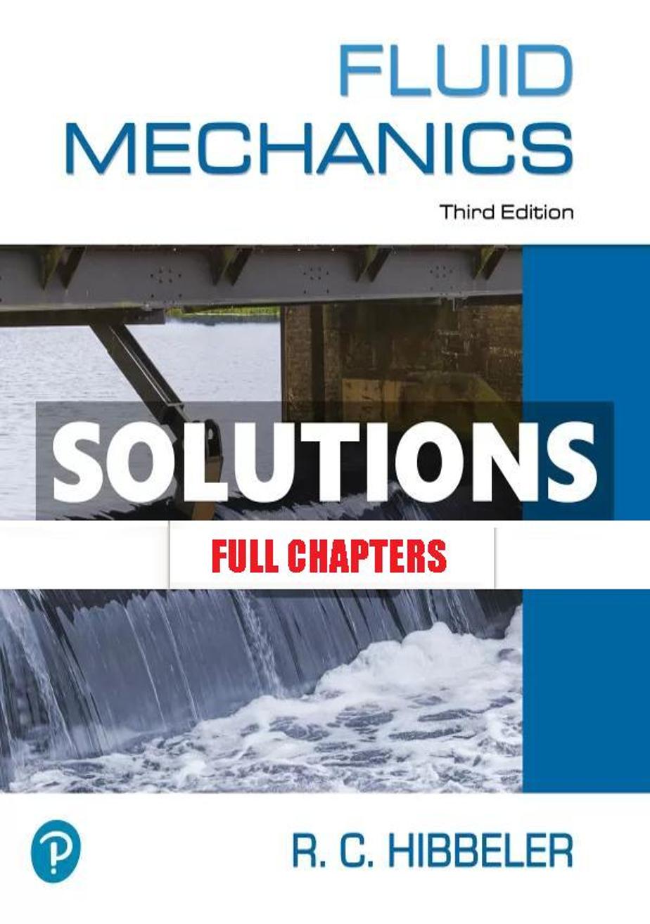 Solutions Manual for Fluid Mechanics 3rd Edition Hibbeler