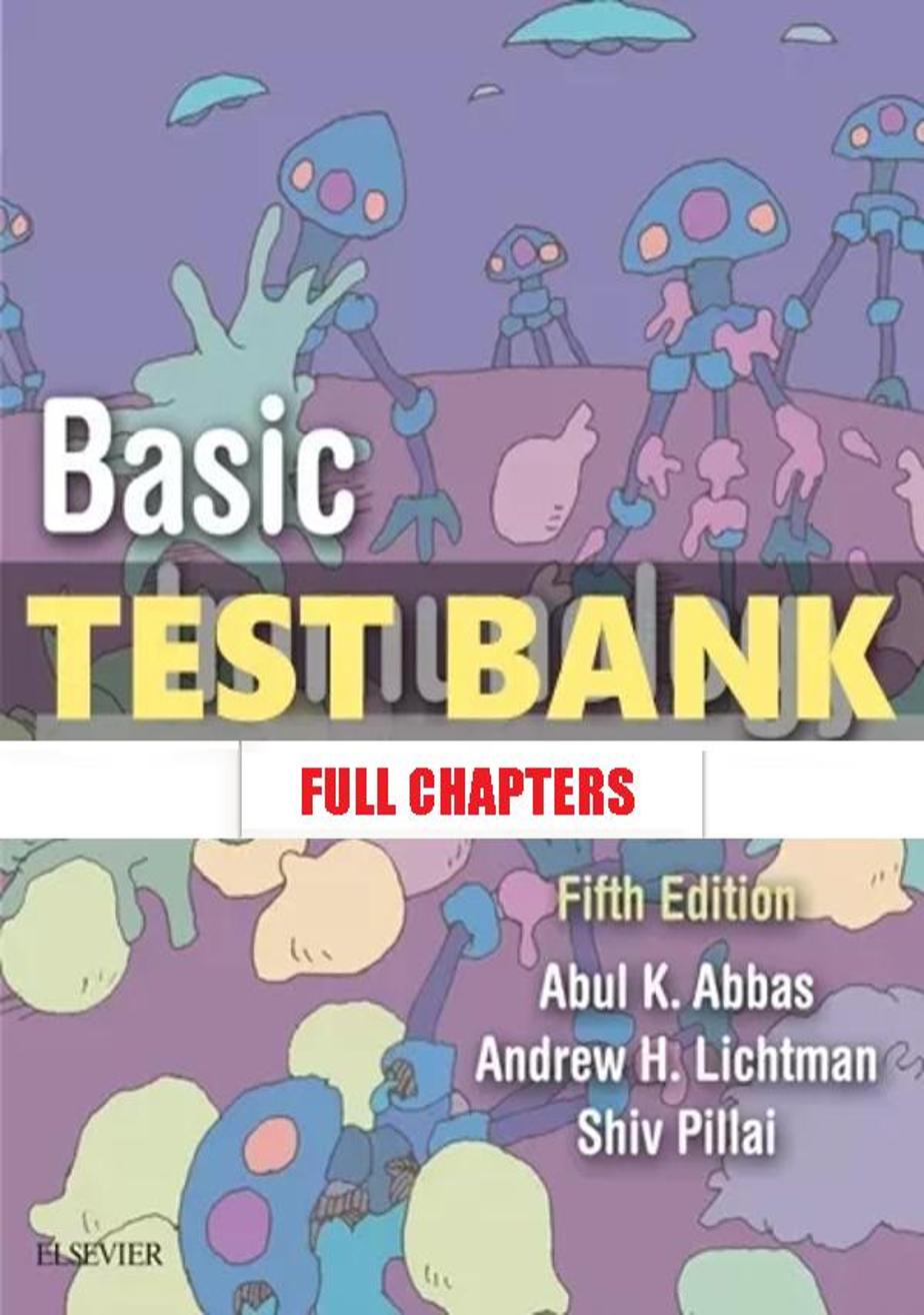 Test Bank for Basic Immunology 5th Edition Abbas