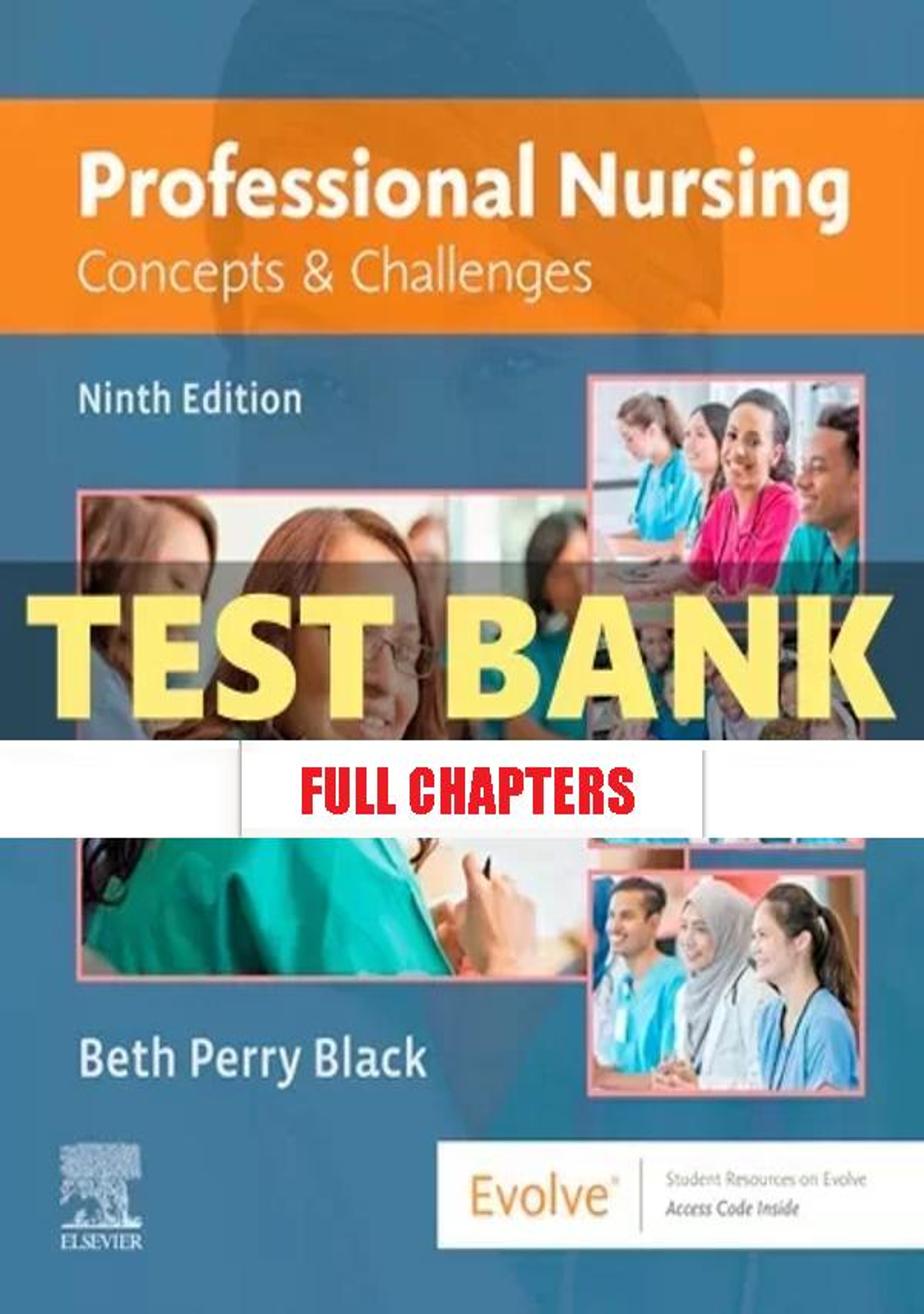 Test Bank for Professional Nursing 9th Edition Black