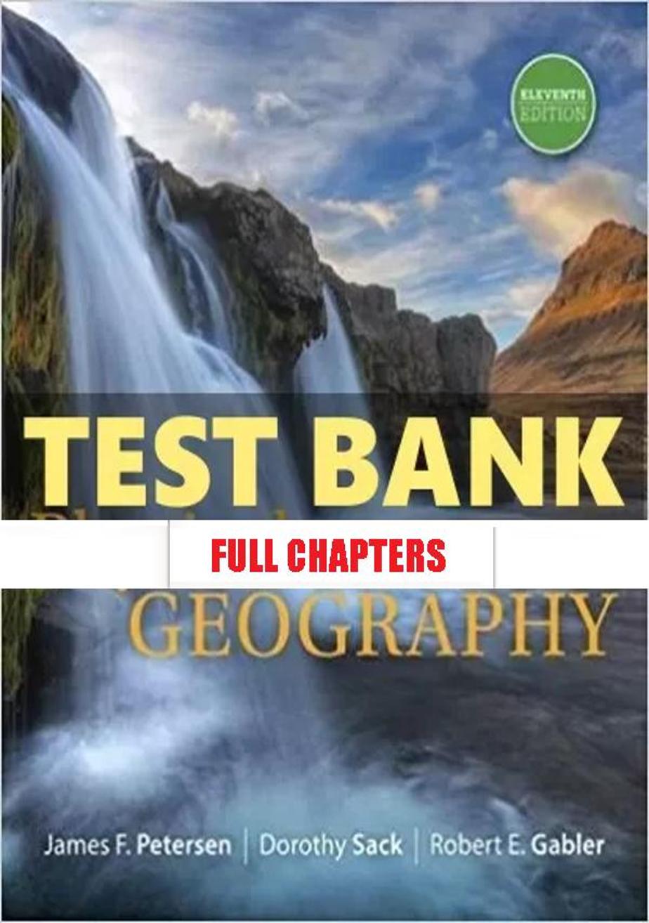 Test Bank for Physical Geography 11th Edition Petersen